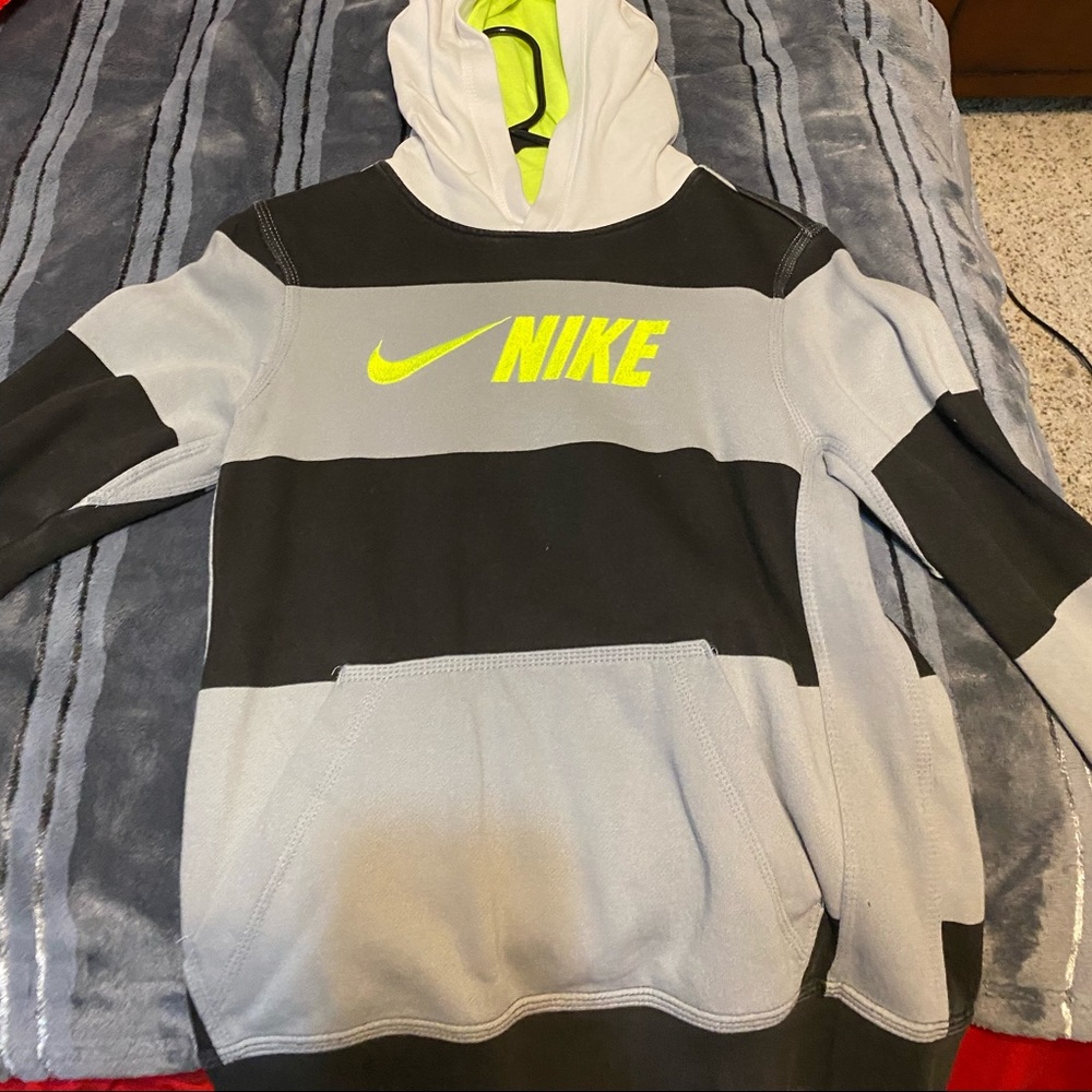 SOLD Big kids  Nike Hoodie. Size Medium.